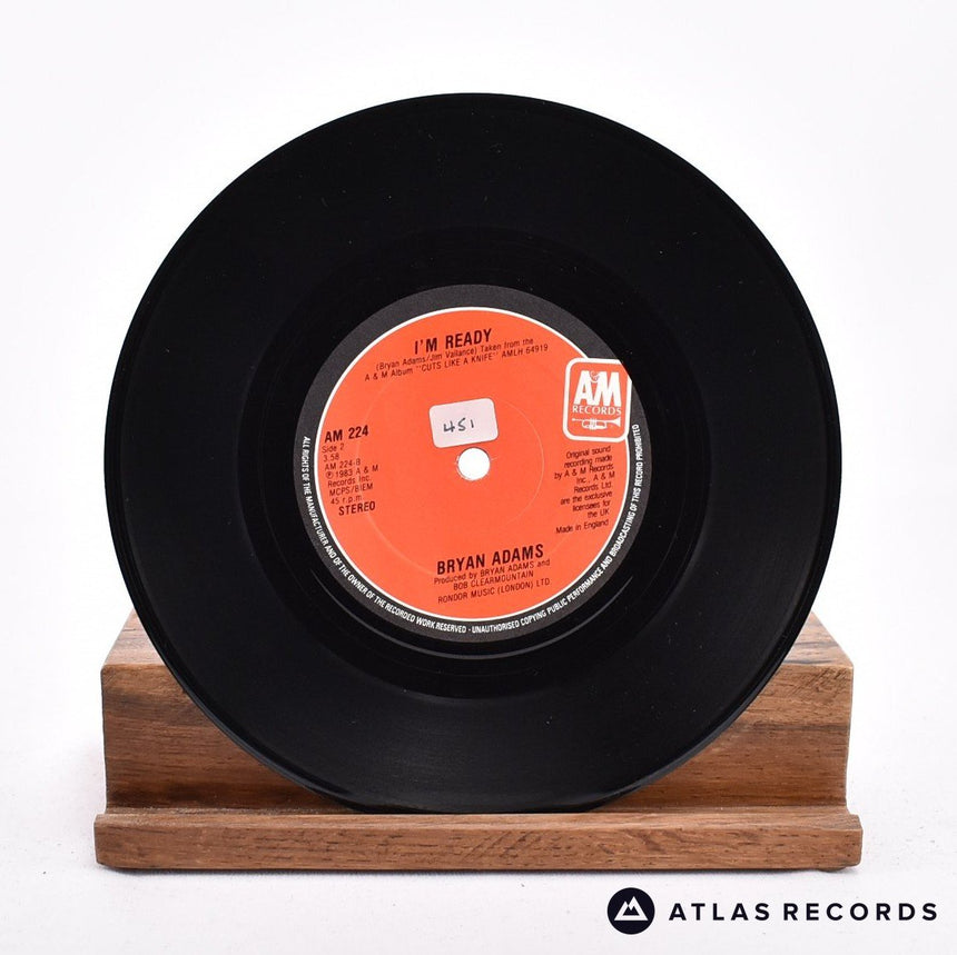 Bryan Adams - Run To You - 7" Vinyl Record - EX/EX