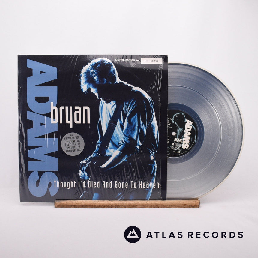 Bryan Adams Thought I'd Died And Gone To Heaven 12" Vinyl Record - Front Cover & Record