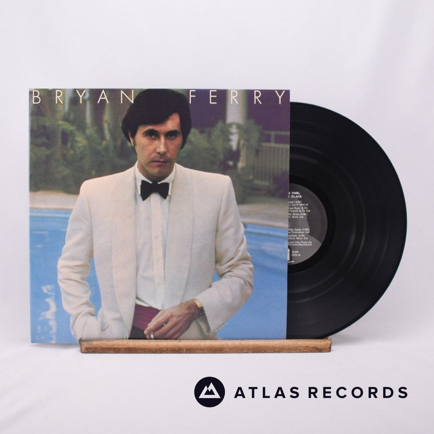 Bryan Ferry Another Time, Another Place LP Vinyl Record - Front Cover & Record