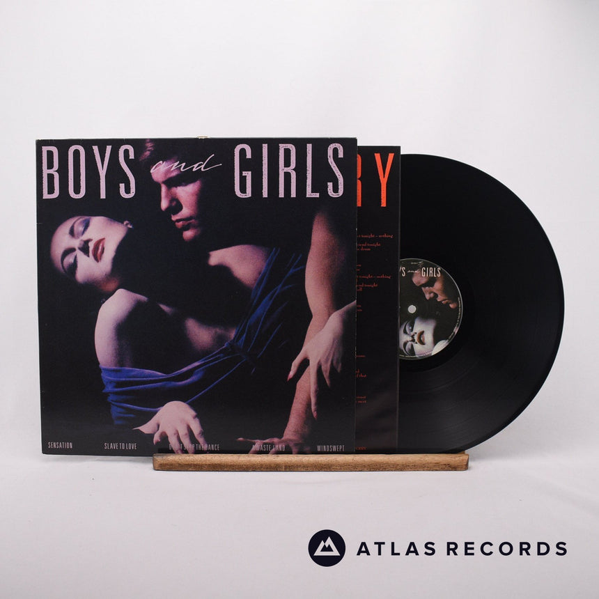 Bryan Ferry Boys And Girls LP Vinyl Record - Front Cover & Record