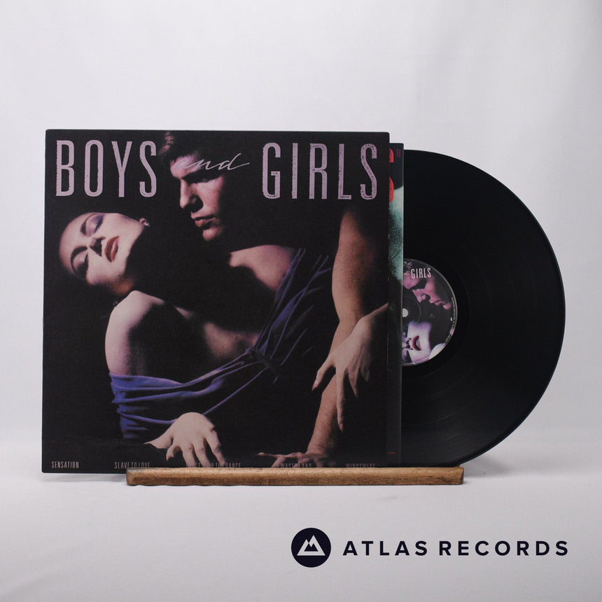 Bryan Ferry Boys And Girls LP Vinyl Record - Front Cover & Record