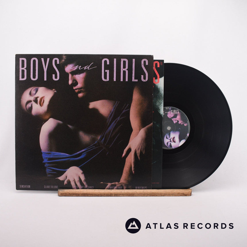 Bryan Ferry Boys And Girls LP Vinyl Record - Front Cover & Record