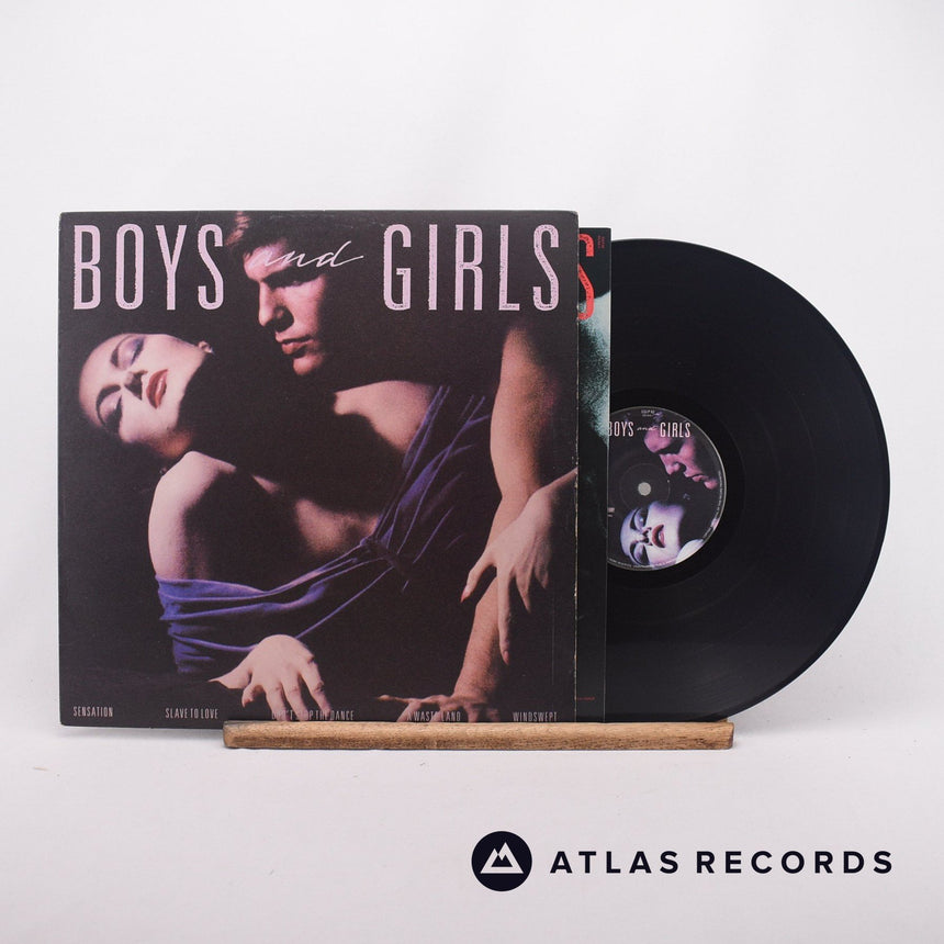 Bryan Ferry Boys And Girls LP Vinyl Record - Front Cover & Record