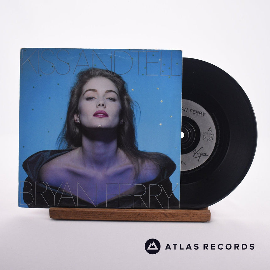 Bryan Ferry Kiss And Tell 7" Vinyl Record - Front Cover & Record
