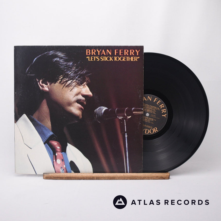 Bryan Ferry Let's Stick Together LP Vinyl Record - Front Cover & Record