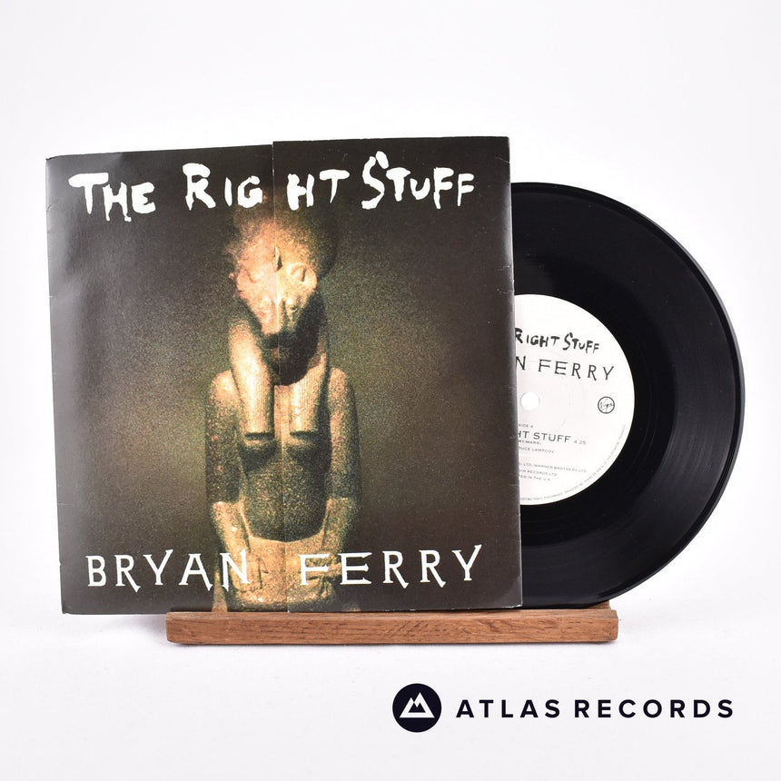 Bryan Ferry The Right Stuff 7" Vinyl Record - Front Cover & Record