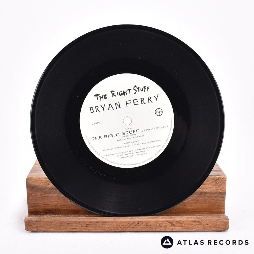 Bryan Ferry - The Right Stuff - 7" Vinyl Record - EX/EX