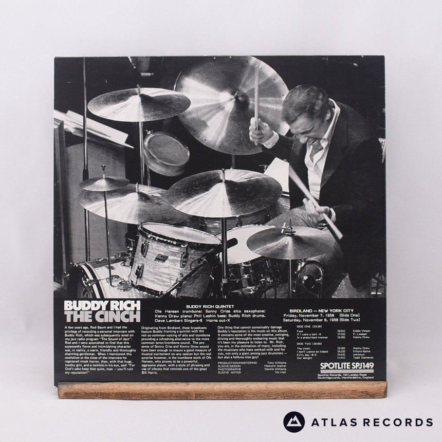 Buddy Rich - The Cinch - Mono LP Vinyl Record - EX/VG+