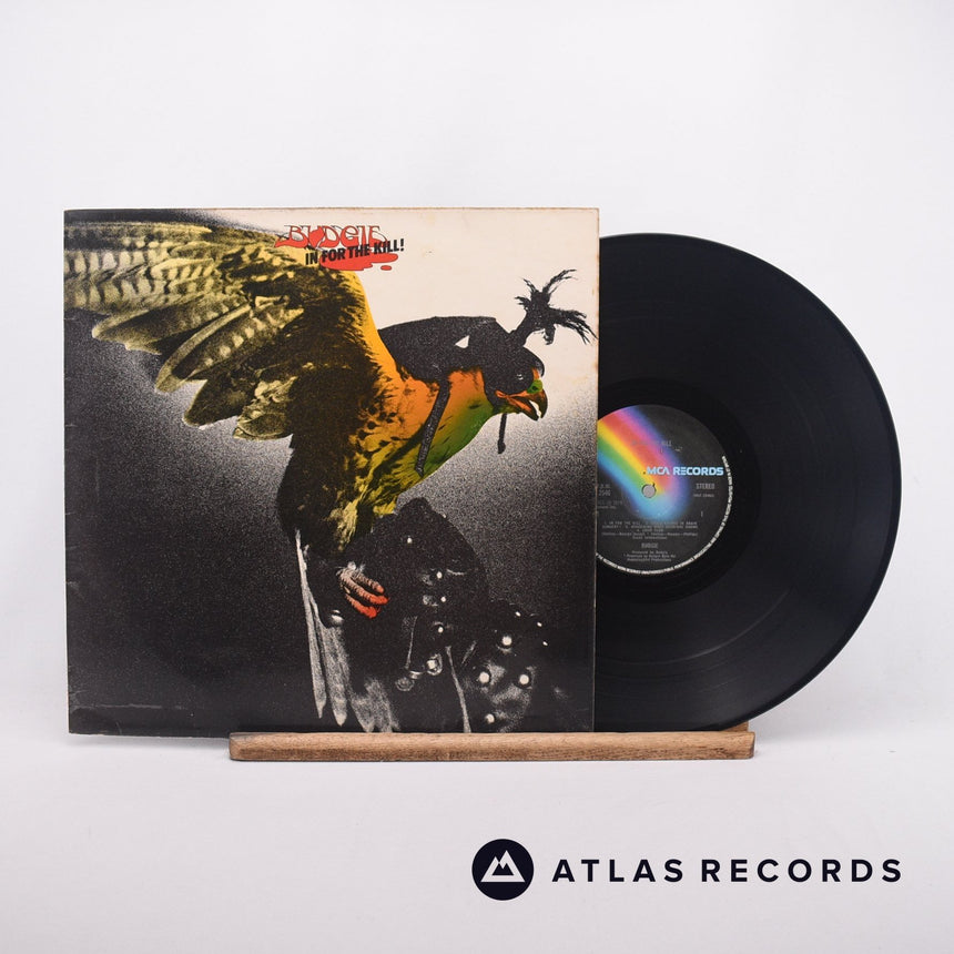 Budgie In For The Kill! LP Vinyl Record - Front Cover & Record