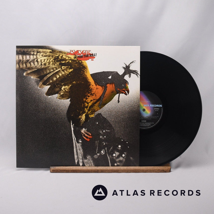 Budgie In For The Kill! LP Vinyl Record - Front Cover & Record
