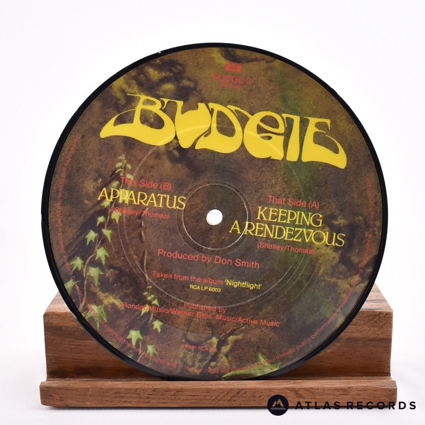 Budgie - Keeping A Rendezvous - Picture Disc 7" Vinyl Record - EX
