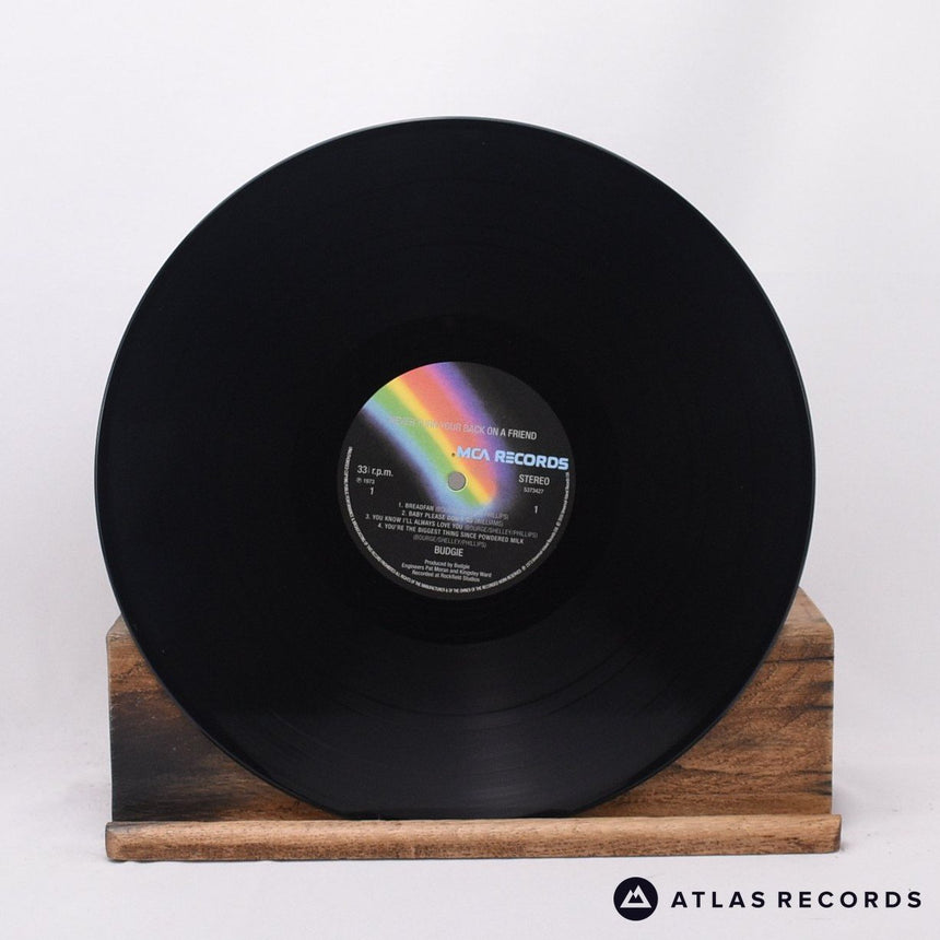 Budgie - Never Turn Your Back On A Friend - 180G Reissue LP Vinyl Record - EX/EX