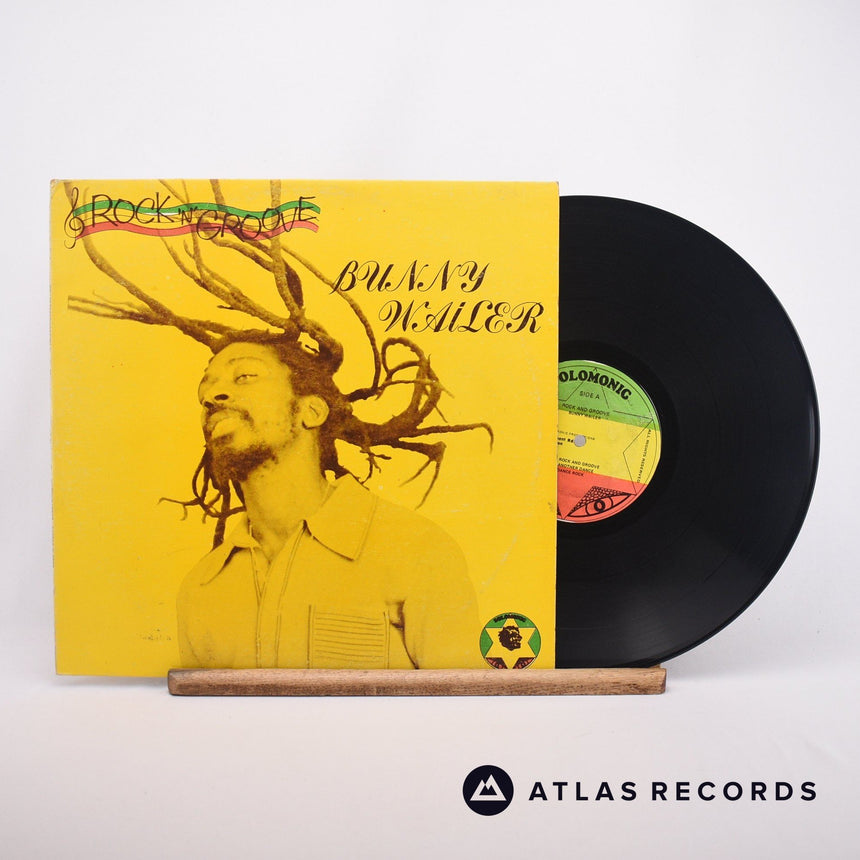Bunny Wailer Rock 'N' Groove LP Vinyl Record - Front Cover & Record