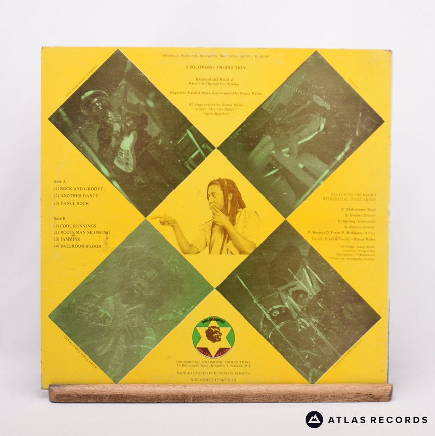 Bunny Wailer - Rock 'N' Groove - Jamaica -A -B LP Vinyl Record - VG+/VG