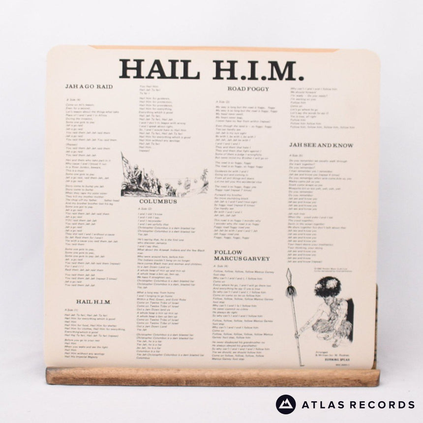 Burning Spear - Hail H.I.M. - A-1 B-1 LP Vinyl Record - EX/EX