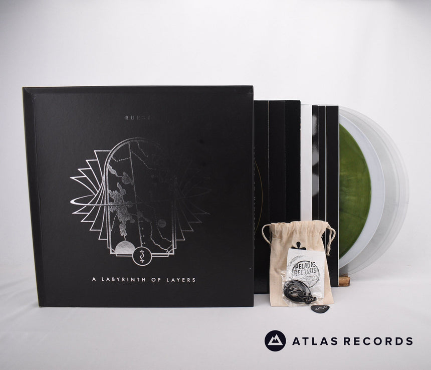 Burst A Labyrinth Of Layers 4 x LP Box Set Vinyl Record - Front Cover & Record