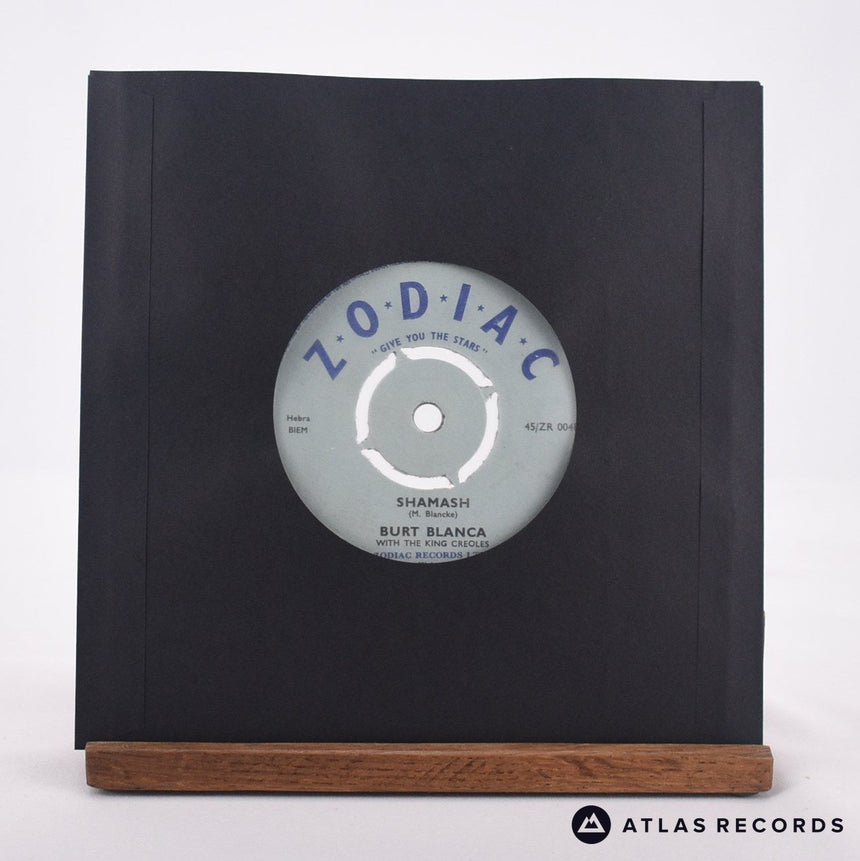 Burt Blanca - Texas Rider - 7" Vinyl Record - VG+