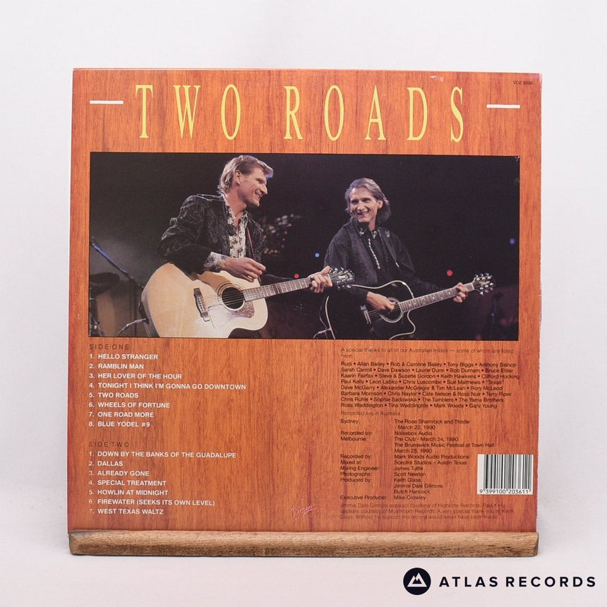 Butch Hancock - Two Roads - Live In Australia - LP Vinyl Record - EX/NM