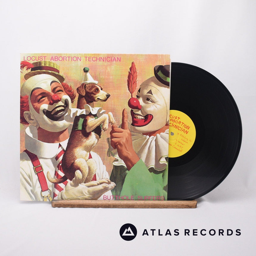 Butthole Surfers - Locust Abortion Technician - A2 B2 LP Vinyl Record - EX/EX