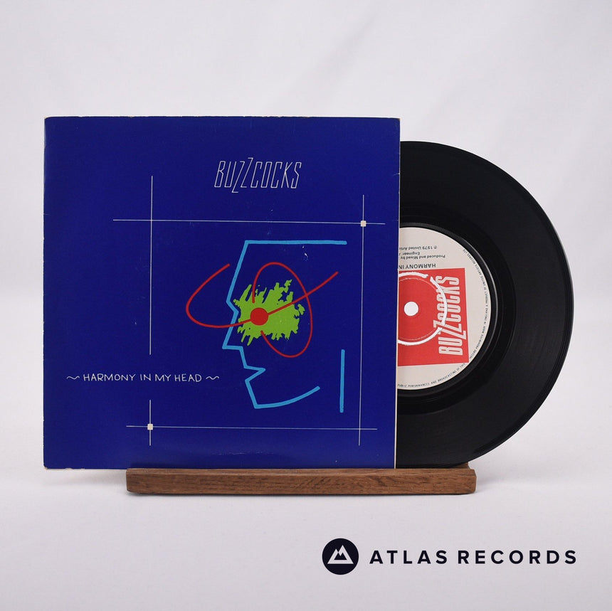 Buzzcocks Harmony In My Head 7" Vinyl Record - Front Cover & Record