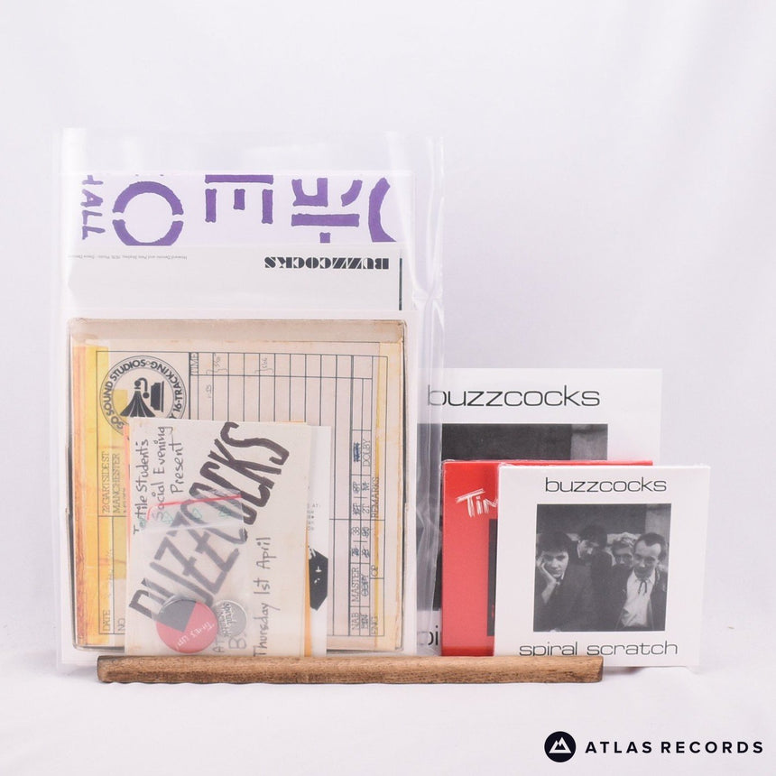 Buzzcocks - (MK.1) Box - Spiral Scratch | Time's - 7" + LP Box Set 2 x CD Vinyl