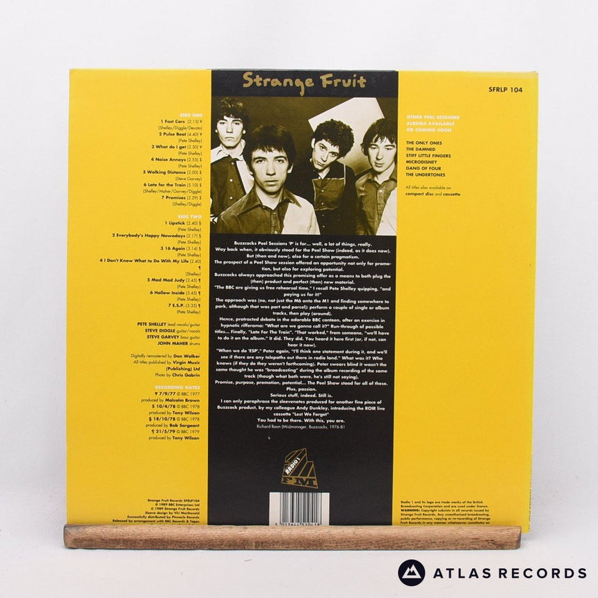 Buzzcocks - The Peel Sessions Album - Remastered A B LP Vinyl Record - EX/EX
