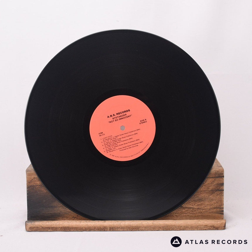 Bystander - Not So Innocent - Sterling LP Vinyl Record - EX/EX
