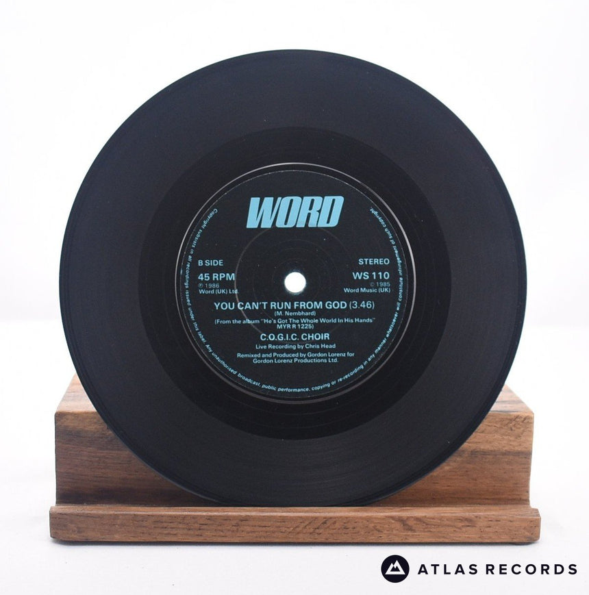 C.O.G.I.C. Choir - He's Got The Whole World In His Hands - 7" Vinyl Record - VG+/EX