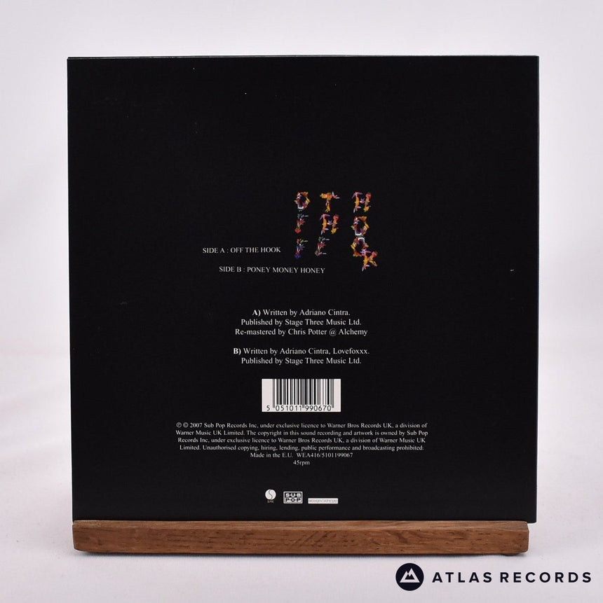 CSS - Off The Hook - 7" Vinyl Record - NM/NM