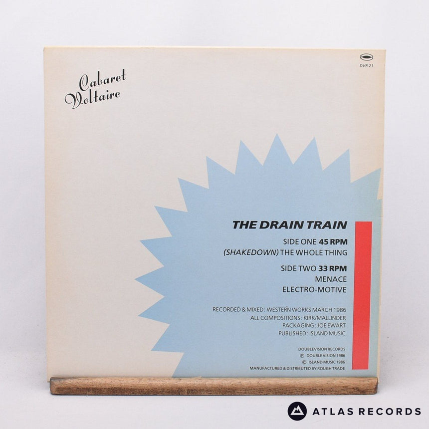 Cabaret Voltaire - The Drain Train - 2 x 12" Vinyl Record - EX/EX