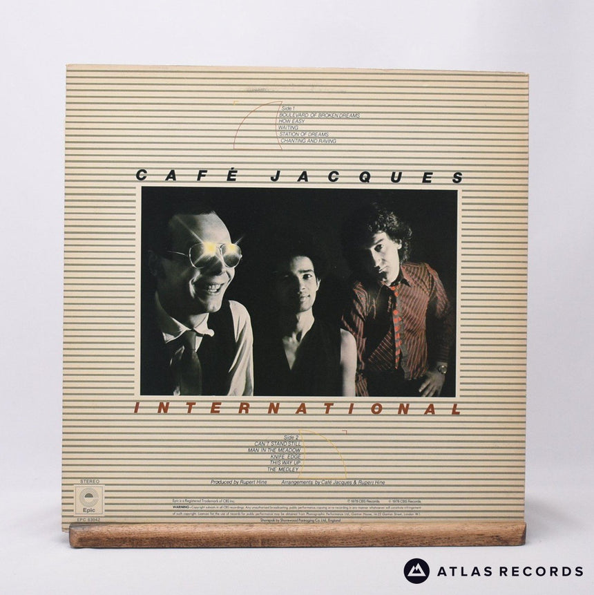 Café Jacques - Café Jacques International - Insert LP Vinyl Record - VG+/VG+