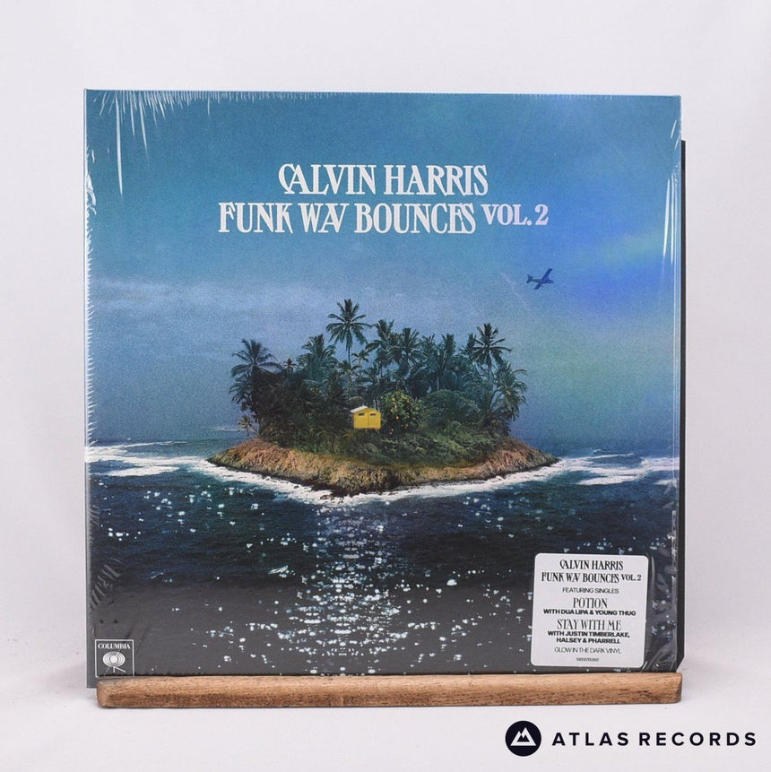Calvin Harris Funk Wav Bounces Vol. 2 LP Vinyl Record - Front Cover & Record
