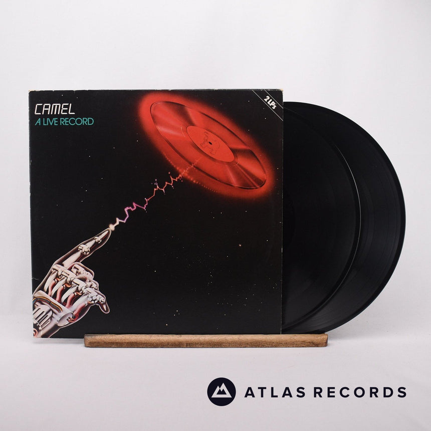 Camel A Live Record 2 x LP Vinyl Record - Front Cover & Record