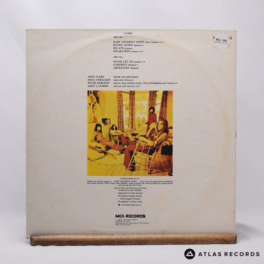 Camel - Camel - Reissue A1 B1 LP Vinyl Record - VG+/EX