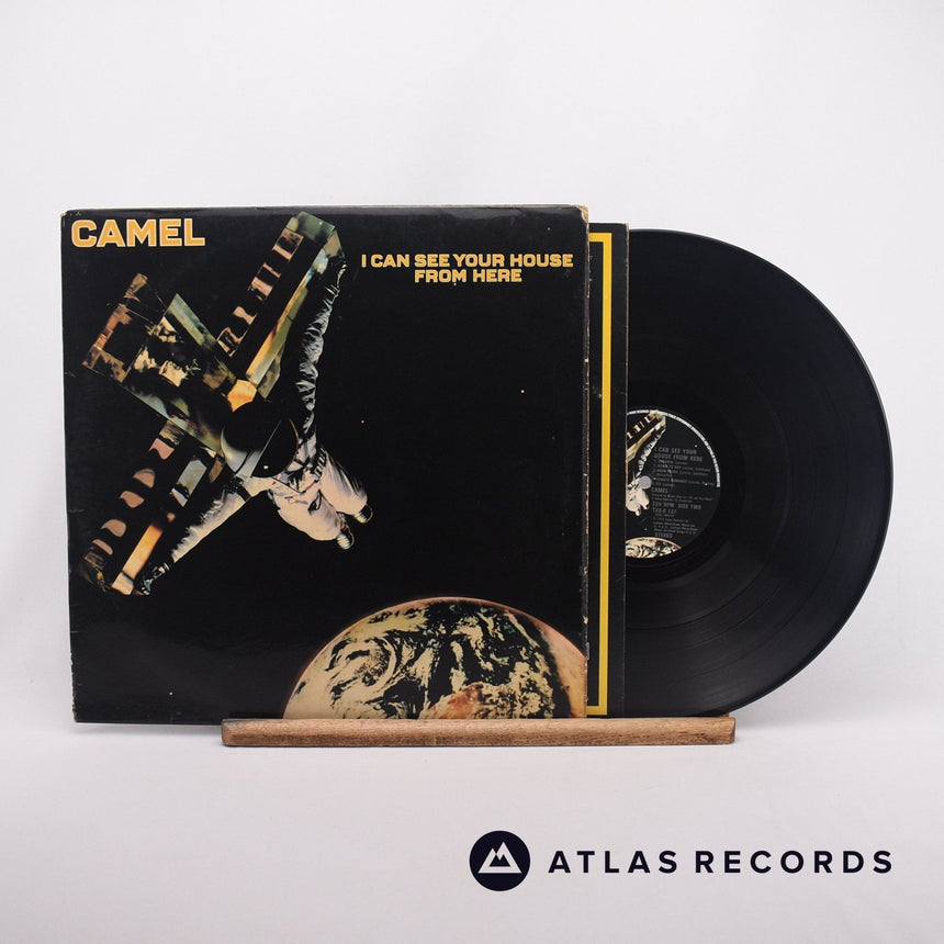 Camel I Can See Your House From Here LP Vinyl Record - Front Cover & Record