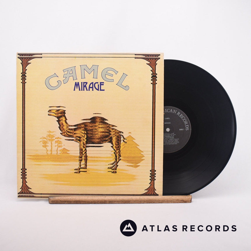 Camel Mirage LP Vinyl Record - Front Cover & Record