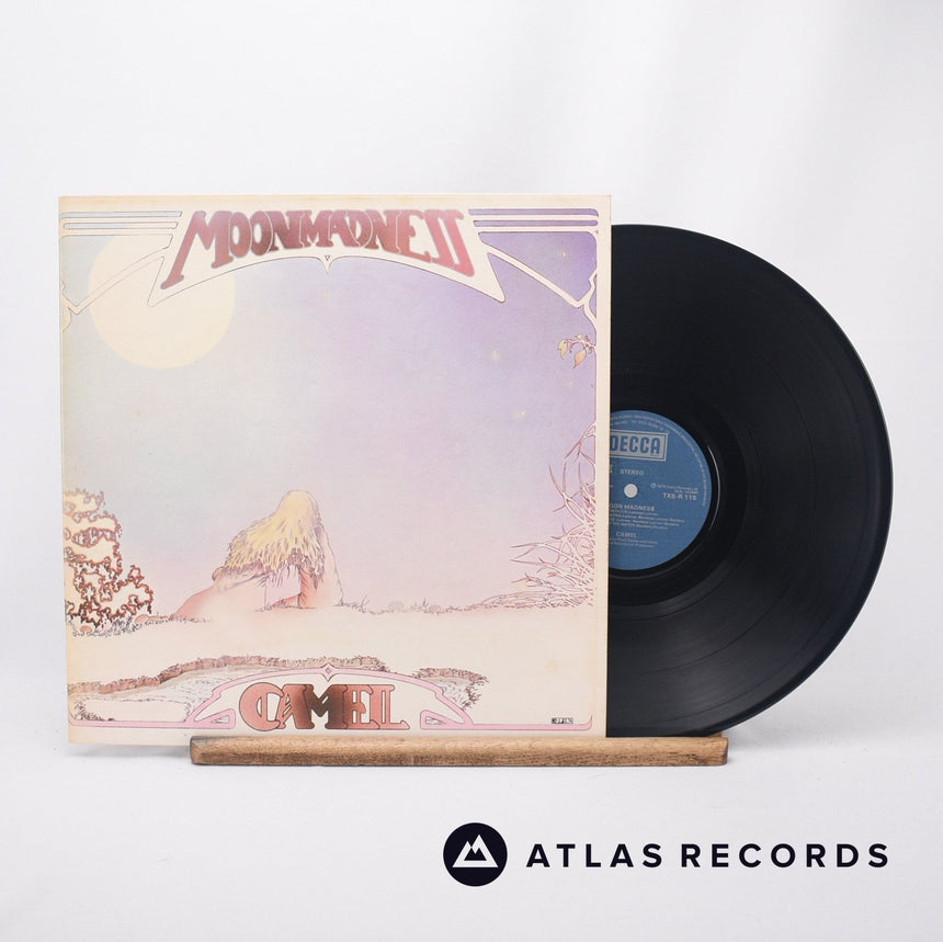 Camel Moonmadness LP Vinyl Record - Front Cover & Record