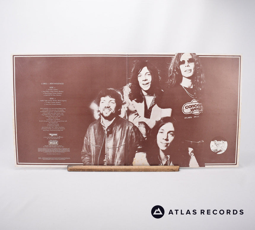 Camel - Moonmadness - Textured Sleeve Gatefold 94 95 LP Vinyl Record - VG+/EX