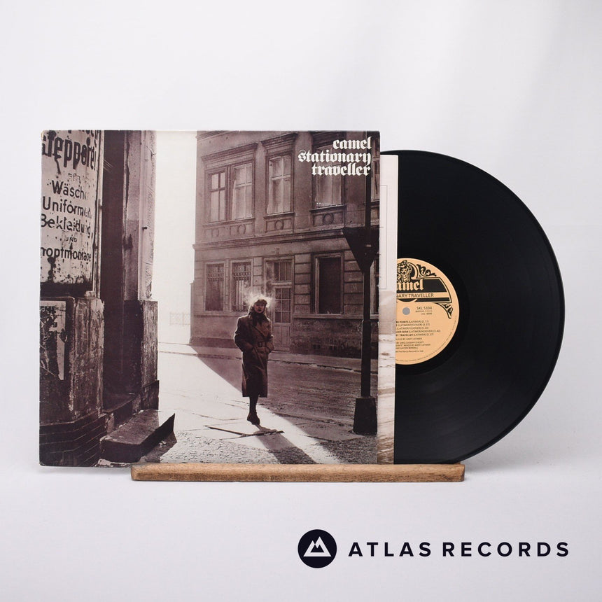 Camel - Stationary Traveller - Lyric Sheet A//5 B//1 LP Vinyl Record - VG+/EX