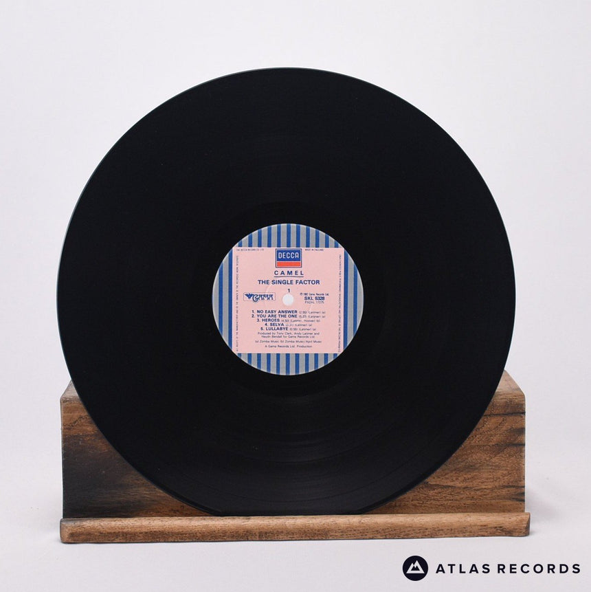 Camel - The Single Factor - LP Vinyl Record - EX/VG+