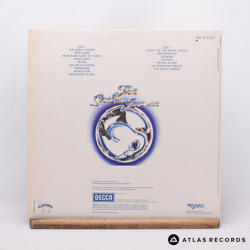 Camel - The Snow Goose - Insert Repress 2W 3W LP Vinyl Record - EX/EX