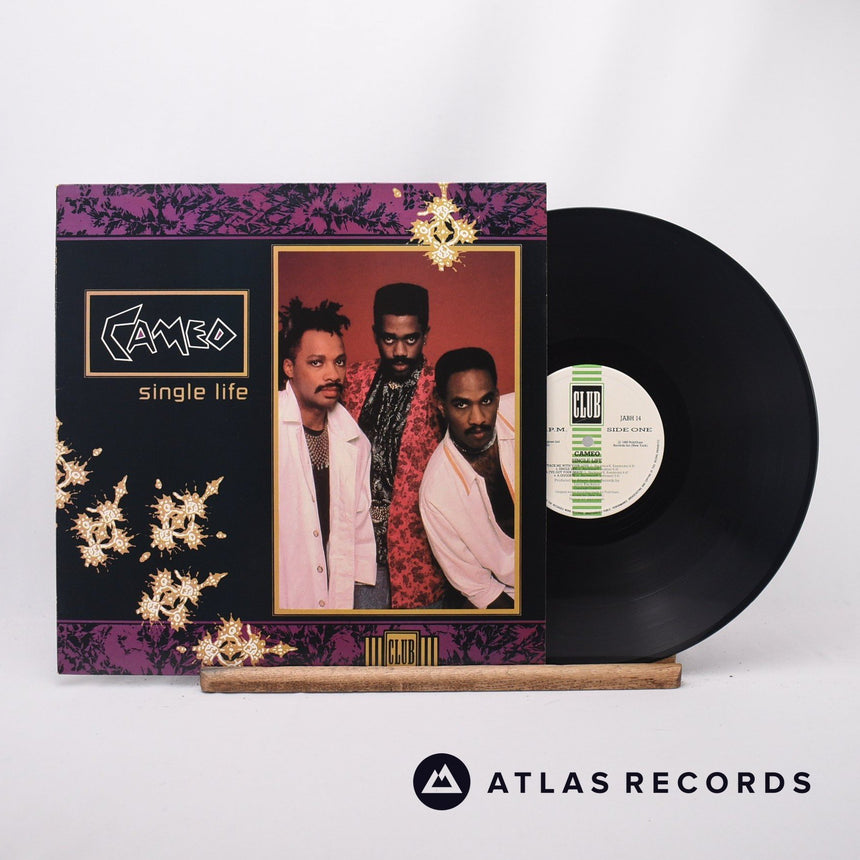 Cameo Single Life LP Vinyl Record - Front Cover & Record