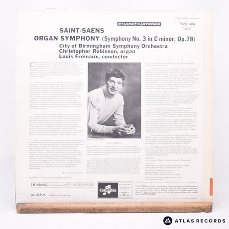 Camille Saint-Saëns - Saint-Saëns: Organ Symphony - LP Vinyl Record - EX/NM