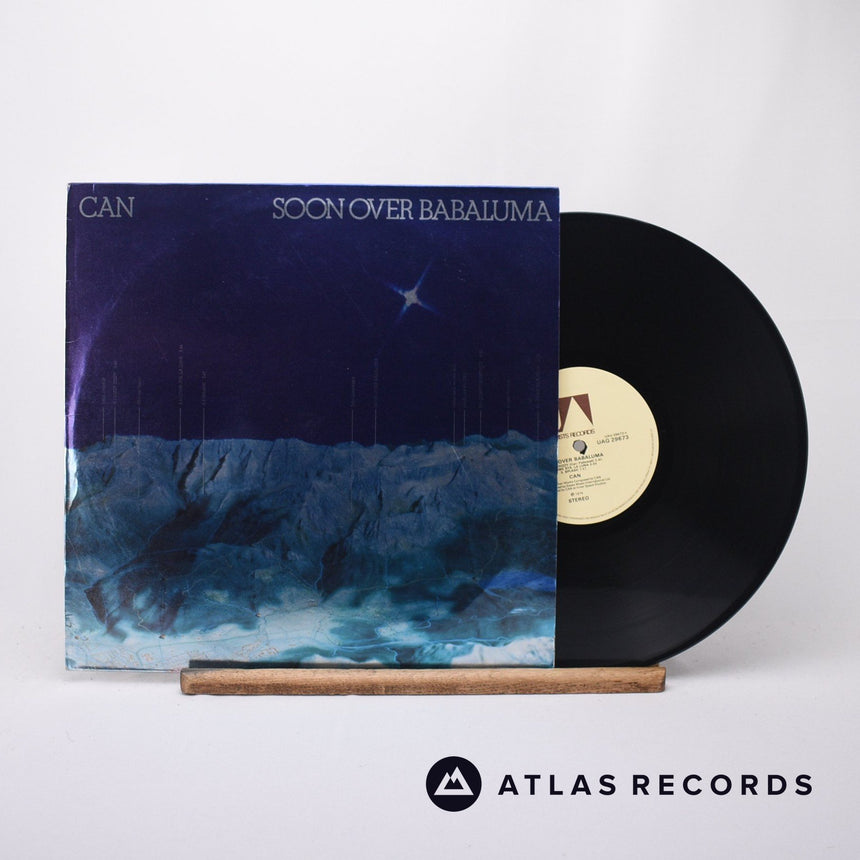 Can - Soon Over Babaluma - Silver Foil Sleeve A-2 B-2 LP Vinyl Record - VG+/EX