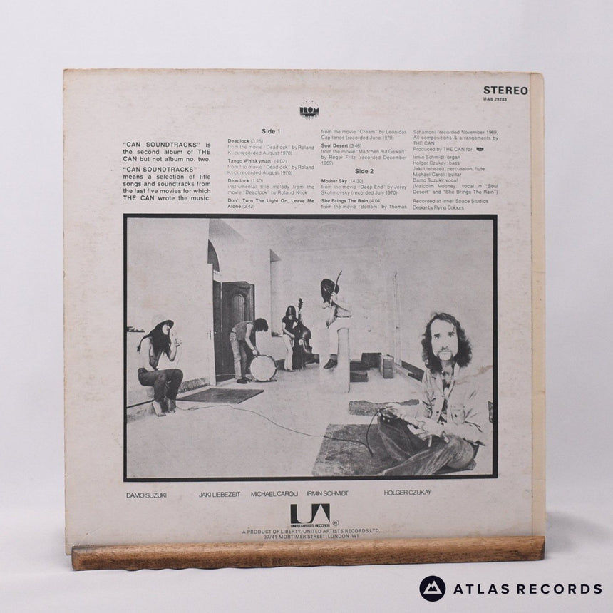 Can - Soundtracks - Reissue A-1 B-1 LP Vinyl Record - VG+/EX