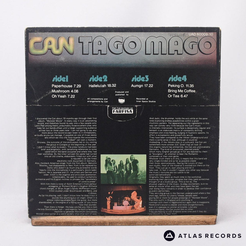 Can - Tago Mago - Envelope Sleeve A-1 B-1 2 x LP Vinyl Record - VG+/EX