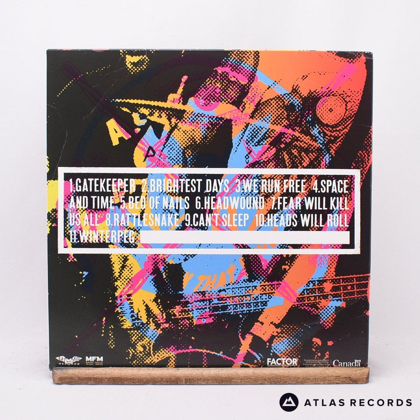 Cancer Bats - The Spark That Moves - Violet Transparent LP Vinyl Record - EX/NM