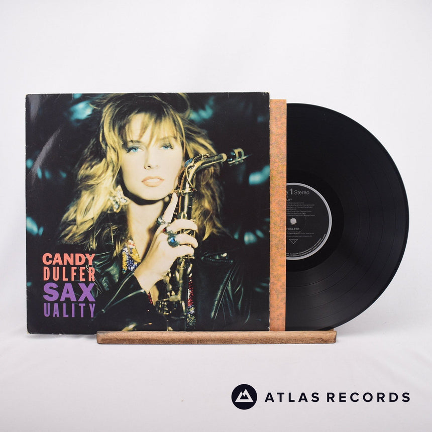 Candy Dulfer Saxuality LP Vinyl Record - Front Cover & Record