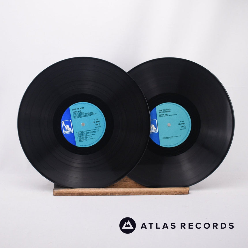 Canned Heat - Living The Blues - A//1 Bᐁ1 Cᐁ1 Dᐁ1 2 x LP Vinyl Record - VG+/EX