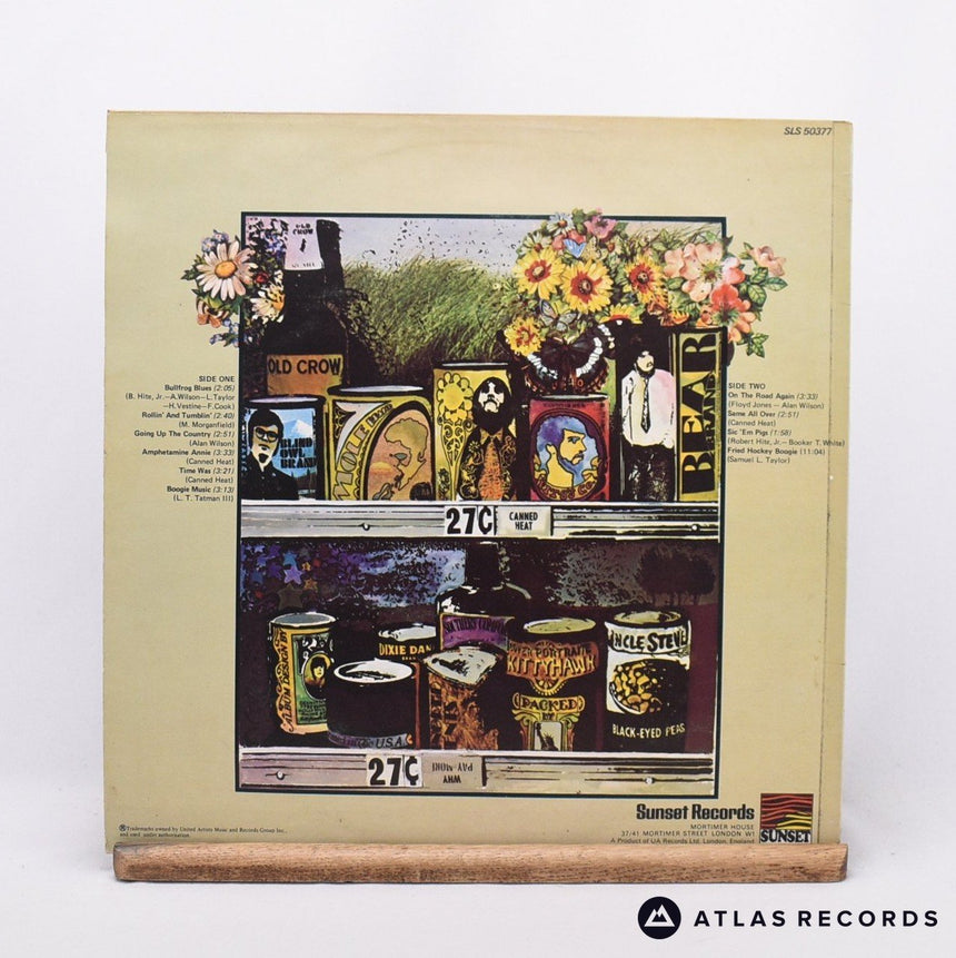 Canned Heat - The Canned Heat Cook Book - LP Vinyl Record - VG+/EX